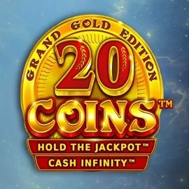 Official Slots logo: 20 Coins Grand Gold Edition by Wazdan at Efbet Casino