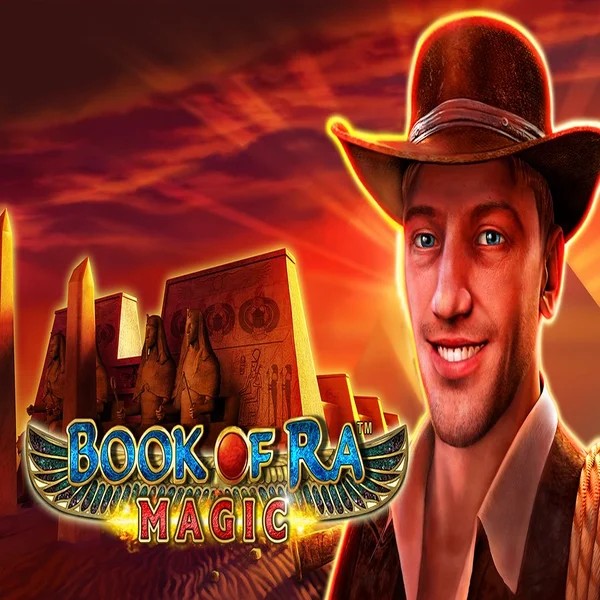 Try Book of Ra Magic slot by Greentube on efbets.com.es – logo image