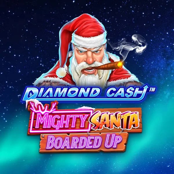 Diamond Cash Mighty Santa Boarded Up logo by Greentube at Efbet Casino