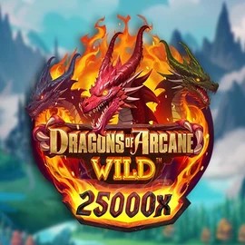 Dragons of Arcane Wild logo by Foxium at Efbet Casino