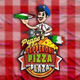 Official Slots logo: Peppe’s Pepperoni Pizza Plaza by Pragmatic Play at Efbet Casino